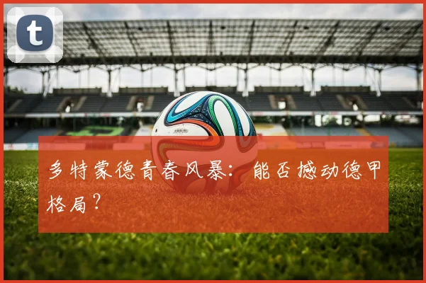 多特蒙德青春风暴：能否撼动德甲格局？
